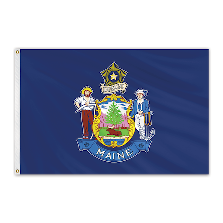 Maine Outdoor Poly Max Flag 4'x6'